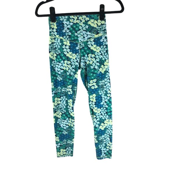 Offline By Aerie Real Me Xtra 7/8 Hi-Rise Legging Green/Blue Size S - Picture 1 of 5